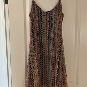 Multi-Colored Crocheted Dress